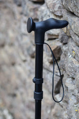 Black Folding Walking Stick