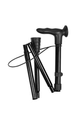 Black Folding Walking Stick