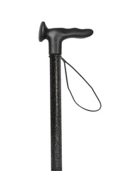 Black Glitter Walking Stick