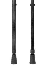 Carbon Fibre Effect Crutches