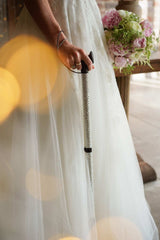 Classic Diamanté Walking Stick