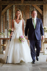 Classic Diamanté Crutches