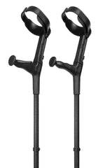 Carbon Fibre Effect Crutches