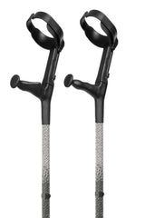 Onyx Ombré Diamanté Crutches
