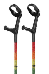 Rainbow Diamanté Crutches
