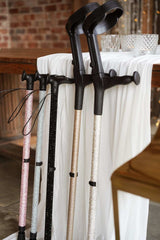 Classic Diamanté Crutches