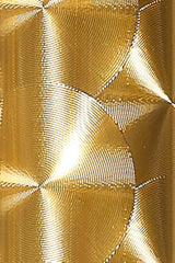 Gold chrome effect design