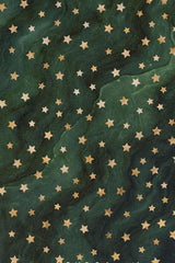 Dark green design with stars