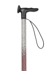 Mauve Ombré Diamanté Walking Stick