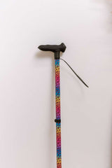 Rainbow Leopard Walking Stick