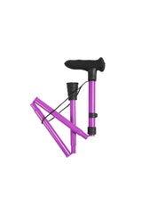 Purple Folding Walking Stick