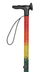 Rainbow Diamanté Walking Stick