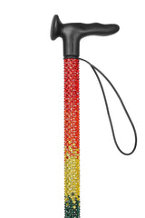 Rainbow Diamanté Walking Stick