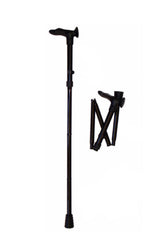 Black Folding Walking Stick