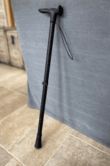 Black Glitter Walking Stick