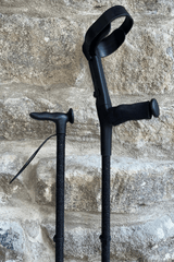 Black Glitter Walking Stick