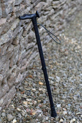 Black Glitter Walking Stick