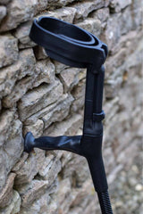 Carbon Fibre Effect Crutches