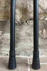 Carbon Fibre Effect Crutches