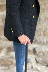 Carbon Fibre Effect Walking Stick