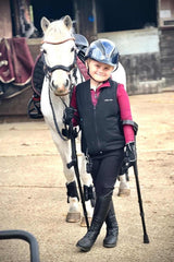 Children's Black Crutches