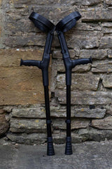 Children's Black Crutches