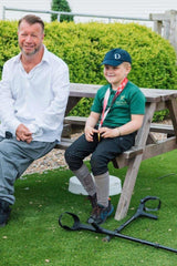 Children's Black Crutches