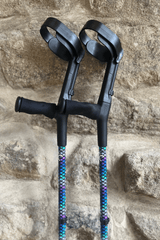 Funky Purple Crutches