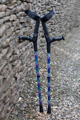 Funky Purple Crutches