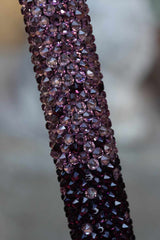 Mauve Ombré Diamanté Walking Stick