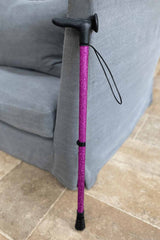 Pink Glitter Walking Stick