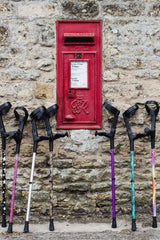 Rainbow Crutches