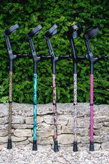 Skulls & Roses Crutches