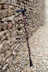 Skulls & Roses Walking Stick