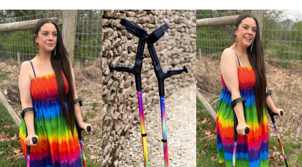 Living, Loving & Parenting with EDS: Frances' Story on Rainbow Crutches