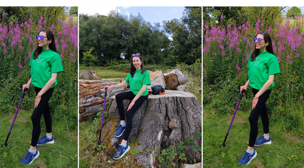 Embracing Life with Scoliosis: Strength, Love and Stylish Mobility Aids