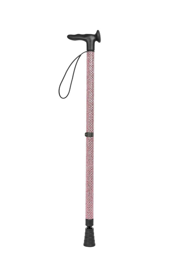 Baby Pink Diamanté Walking Stick