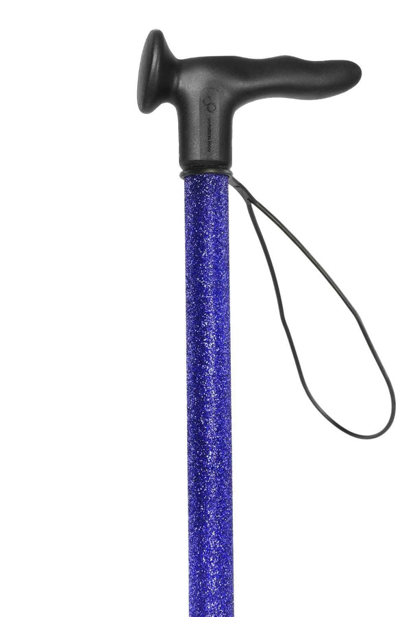 Blue Glitter Walking Stick