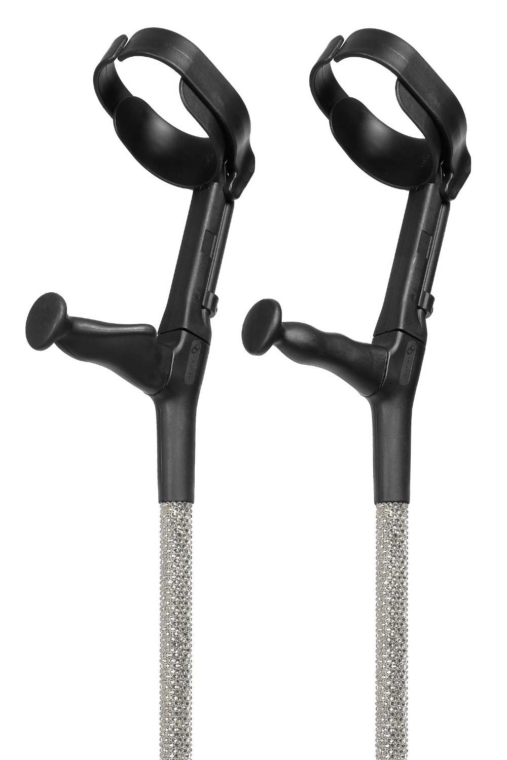 Classic Diamanté Diamanté Crutches Cool Crutches