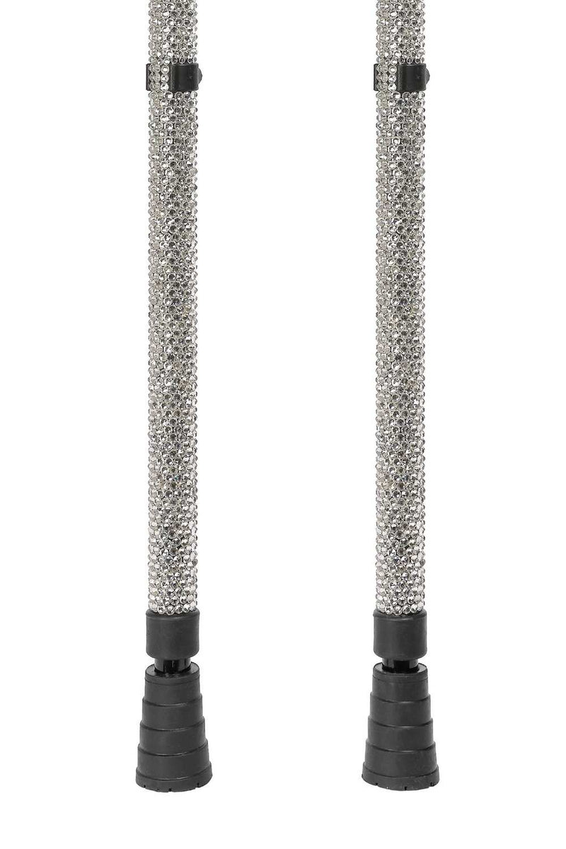 Classic Diamanté Crutches