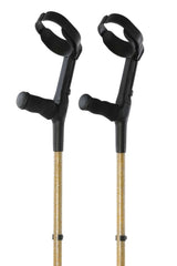 Gold Glitter Crutches