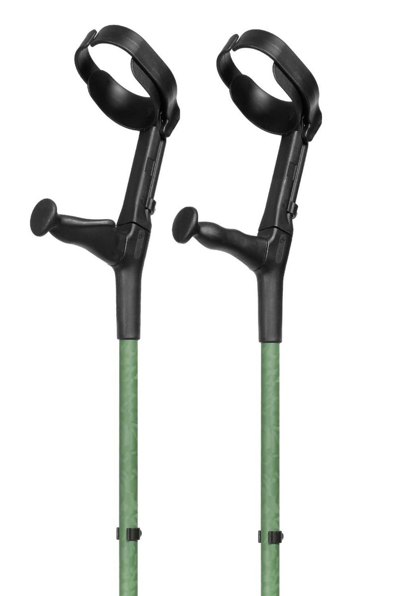 Green Camo Crutches