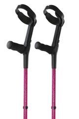 Pink Glitter Crutches