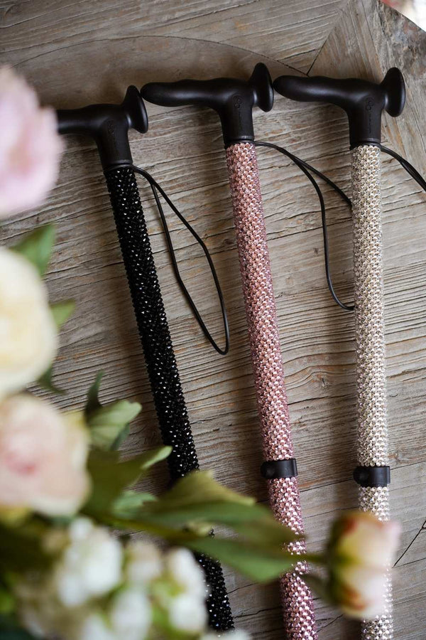 Baby Pink Diamanté Walking Stick