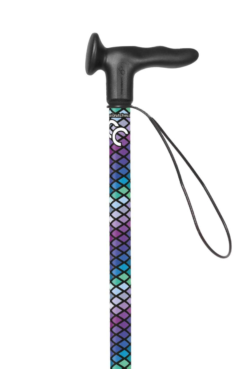 Funky Purple Walking Stick