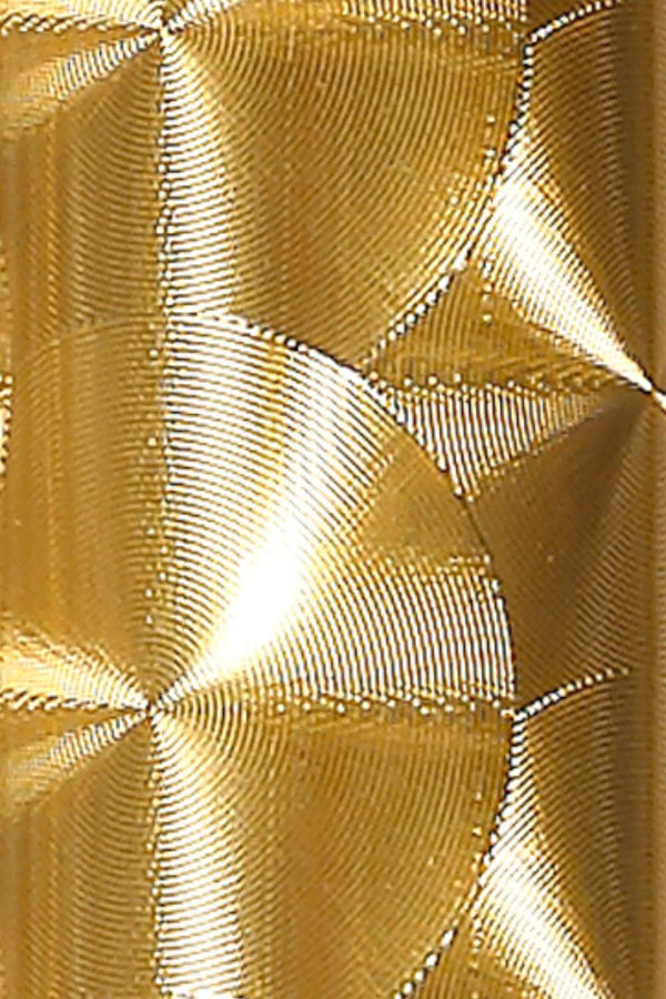 Gold chrome effect design 
