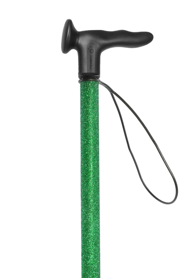 Green Glitter Walking Stick