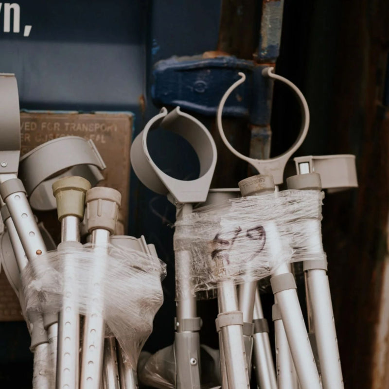 Recycle your walking aids