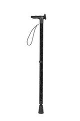 Jet Black Diamanté Walking Stick