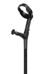 Jet Black Diamanté Crutches